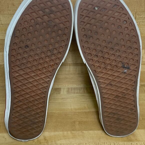 Vans Old Skool Checkered Women's 11 mens 9.5 red - Picture 6 of 7